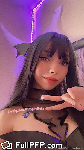 Vampirebabe @Vampirebabe Fansly Full Size avatar Picture (HD)